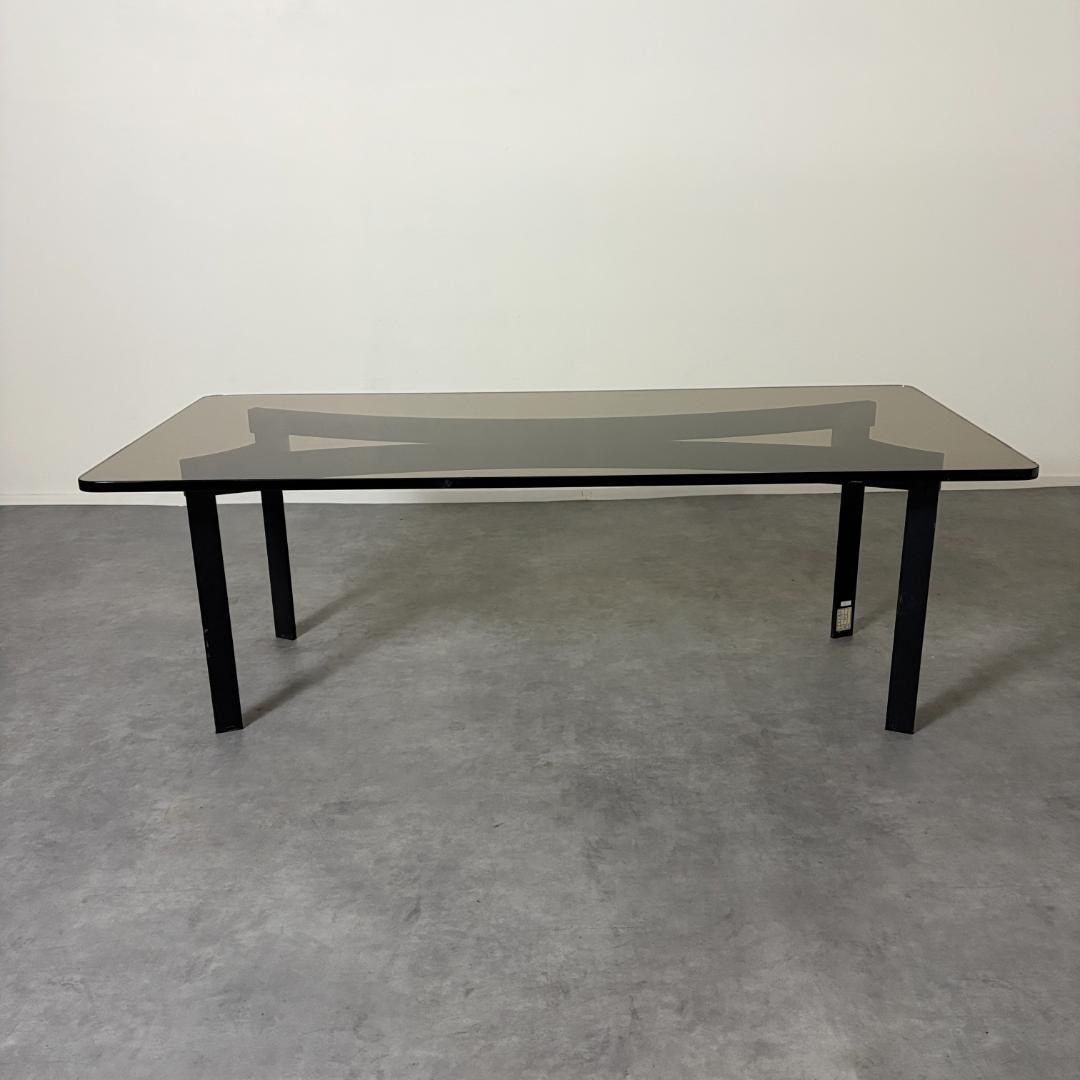 ヴィンテージ　ガラストップ　センターテーブル【B】