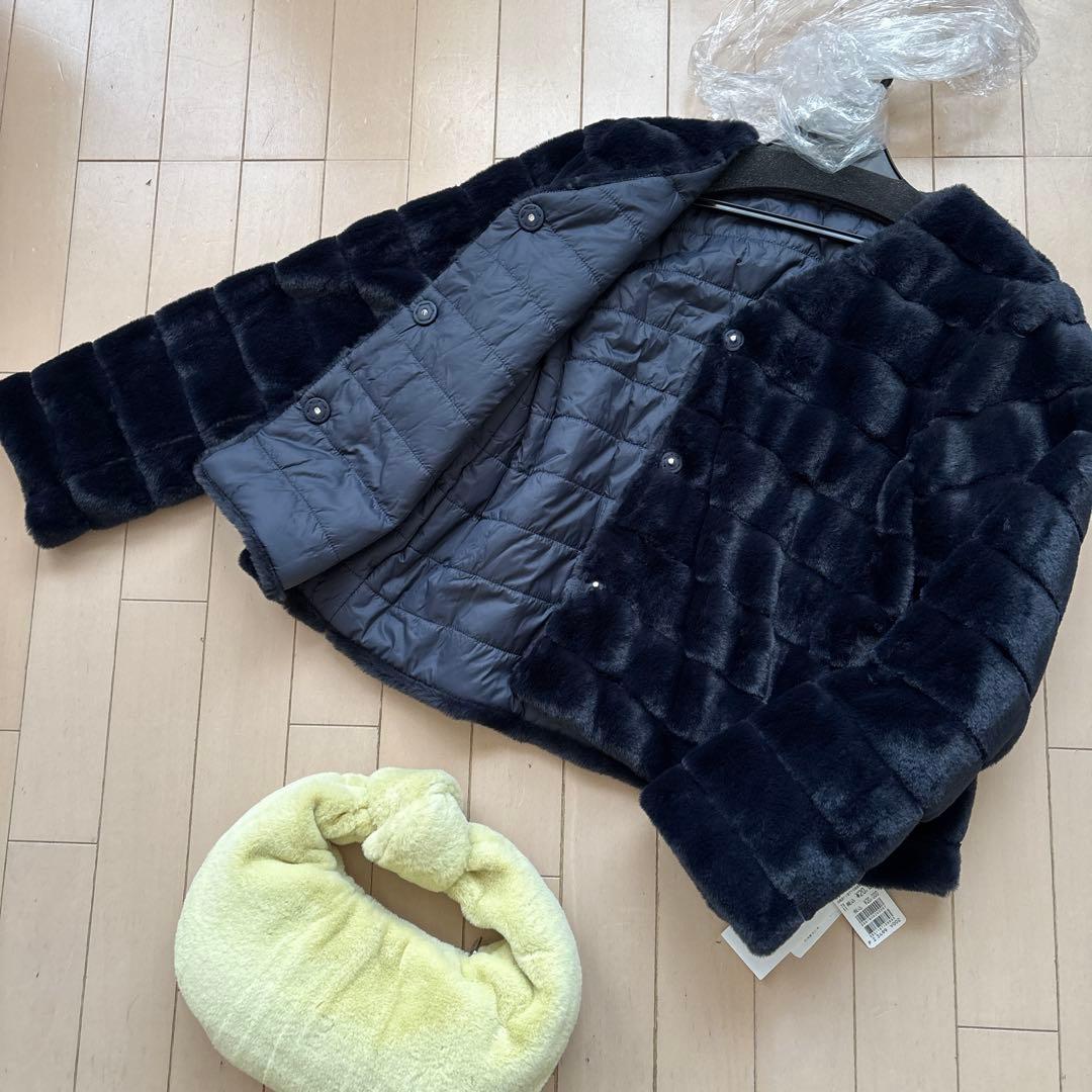 新品☆定価２００００円　Vin リバーシブルエコファージャケット