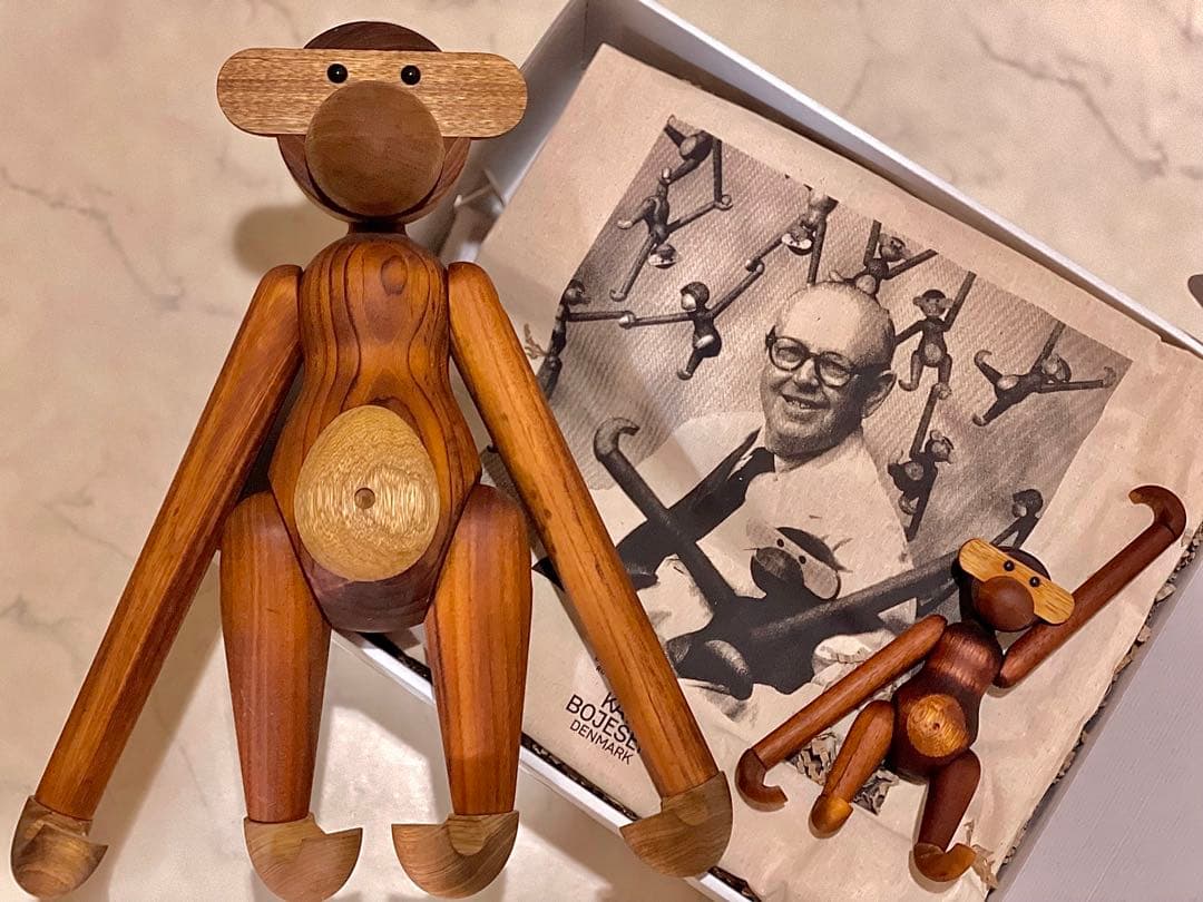 kay bojesen 特大　受注　2体　カイ・ボイスン　ヴィンテージ モンキー