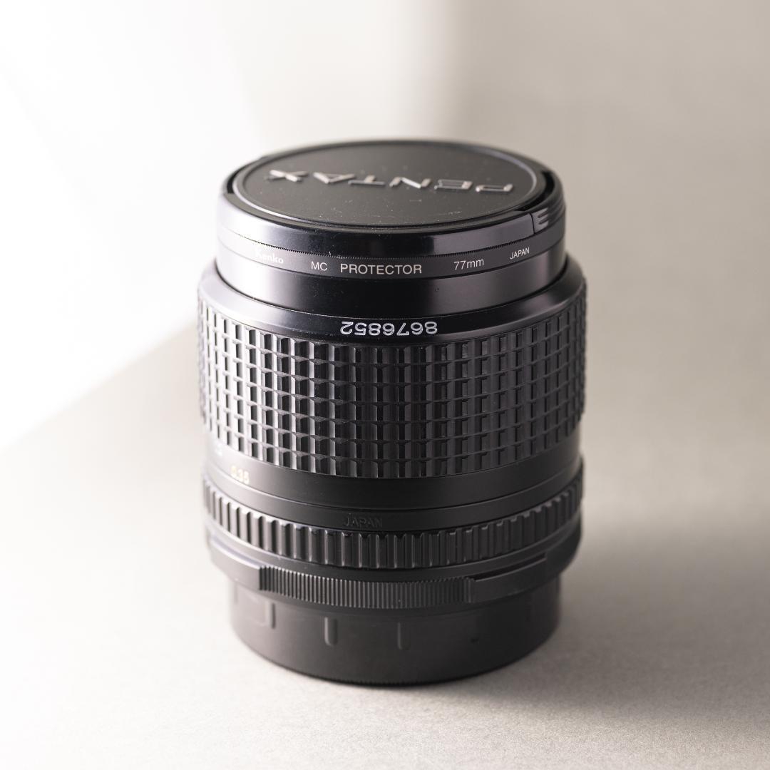 【良品】フード付きsmc PENTAX67 55mm F4 （広角）