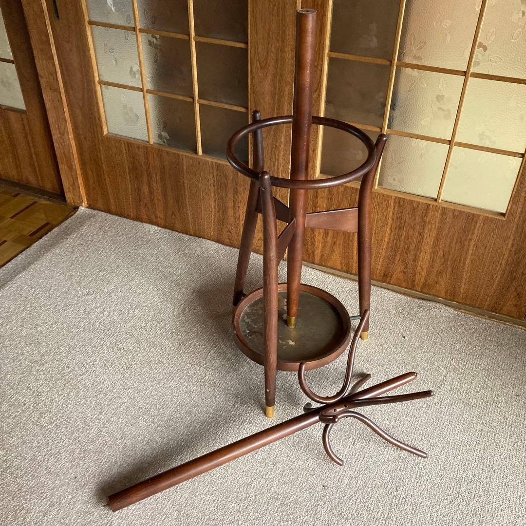 【送料込み】秋田木工　コートハンガー