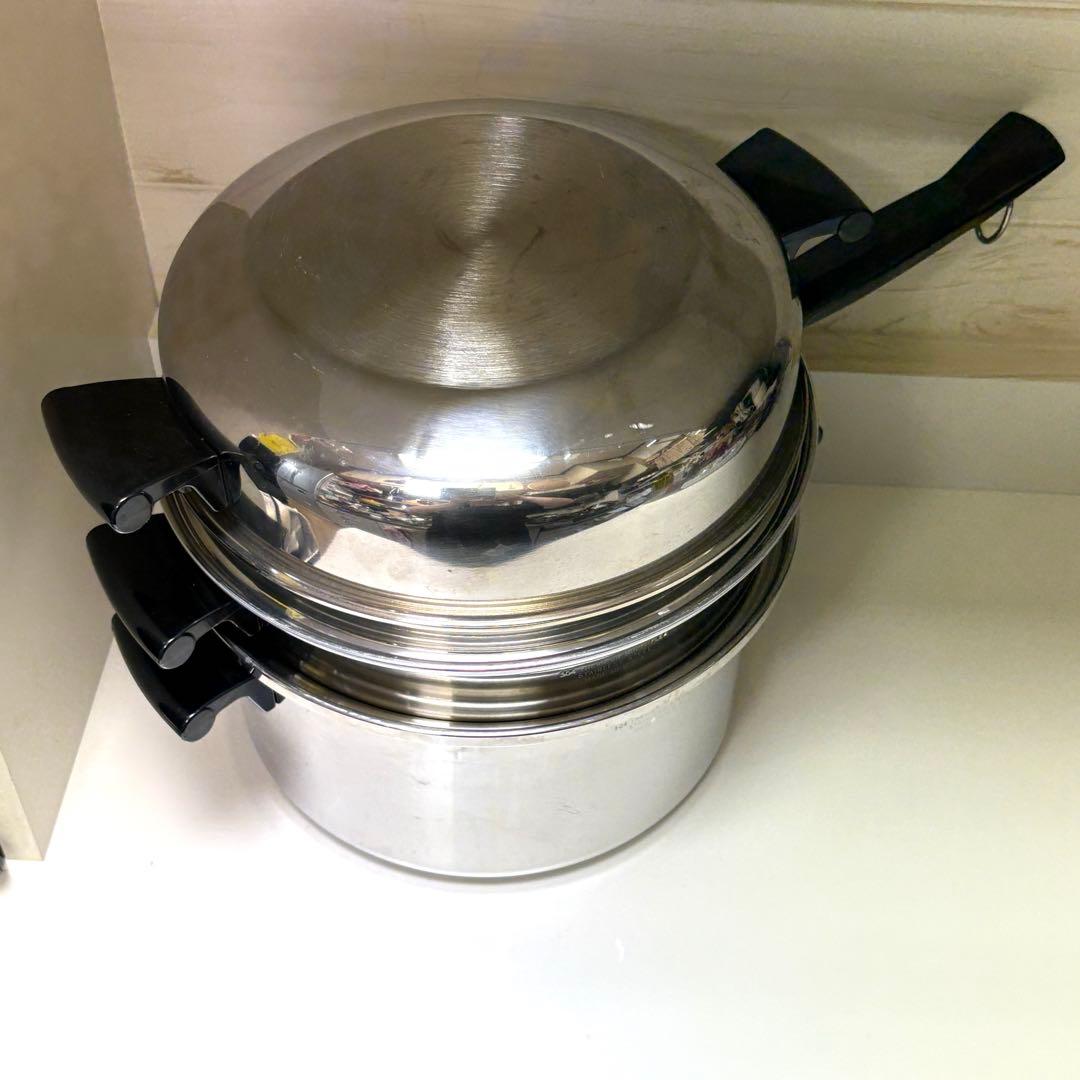 【レア】Camelot temp tone 両手鍋・フライパンセット 24cm