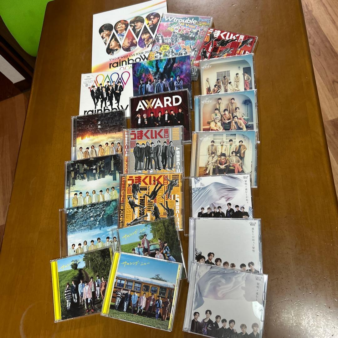 ジャニーズWEST【WEST.】LIVEDVD・アルバム・シングル