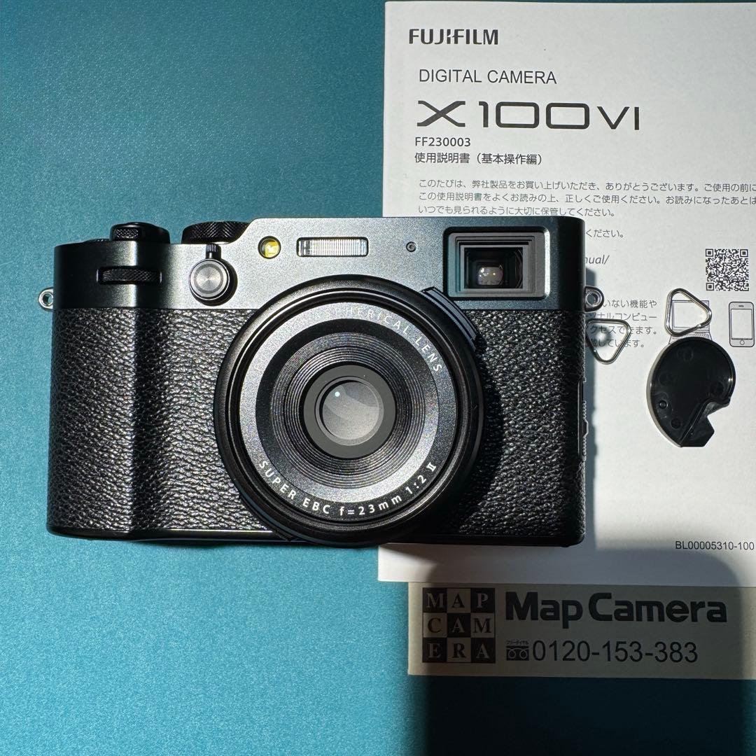 2026年1月購入　X100VI BLACK 日英版　FUJIFILM