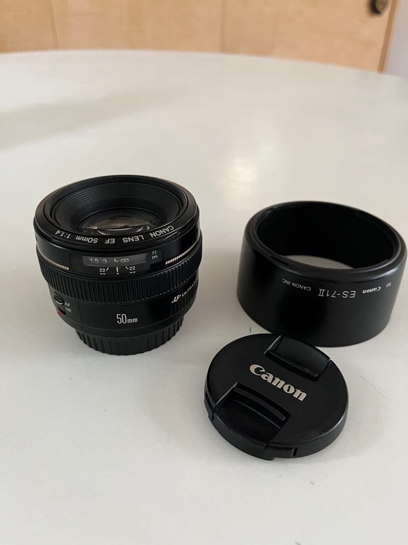 Canon EF 50mm f/1.4 単焦点レンズ　美品！
