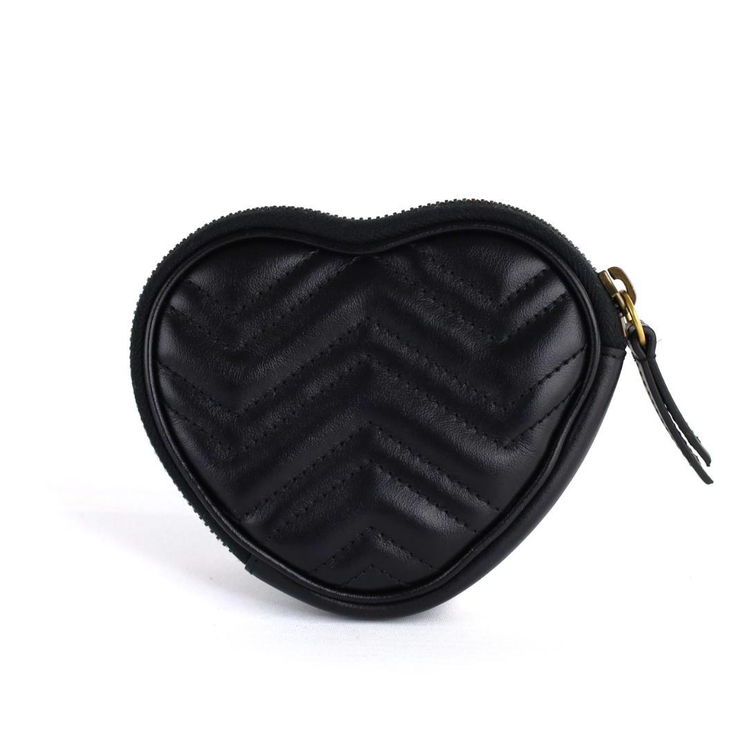 未使用級‼️ GUCCI GG ハートシェイプ マーモント レザー ケース