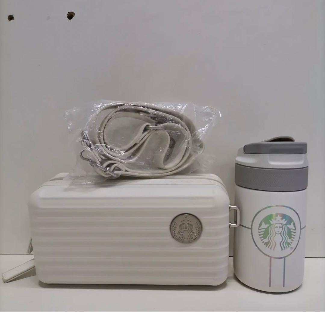 Starbucks 保温ボトル & ミニキャリーケース セット（280ml）