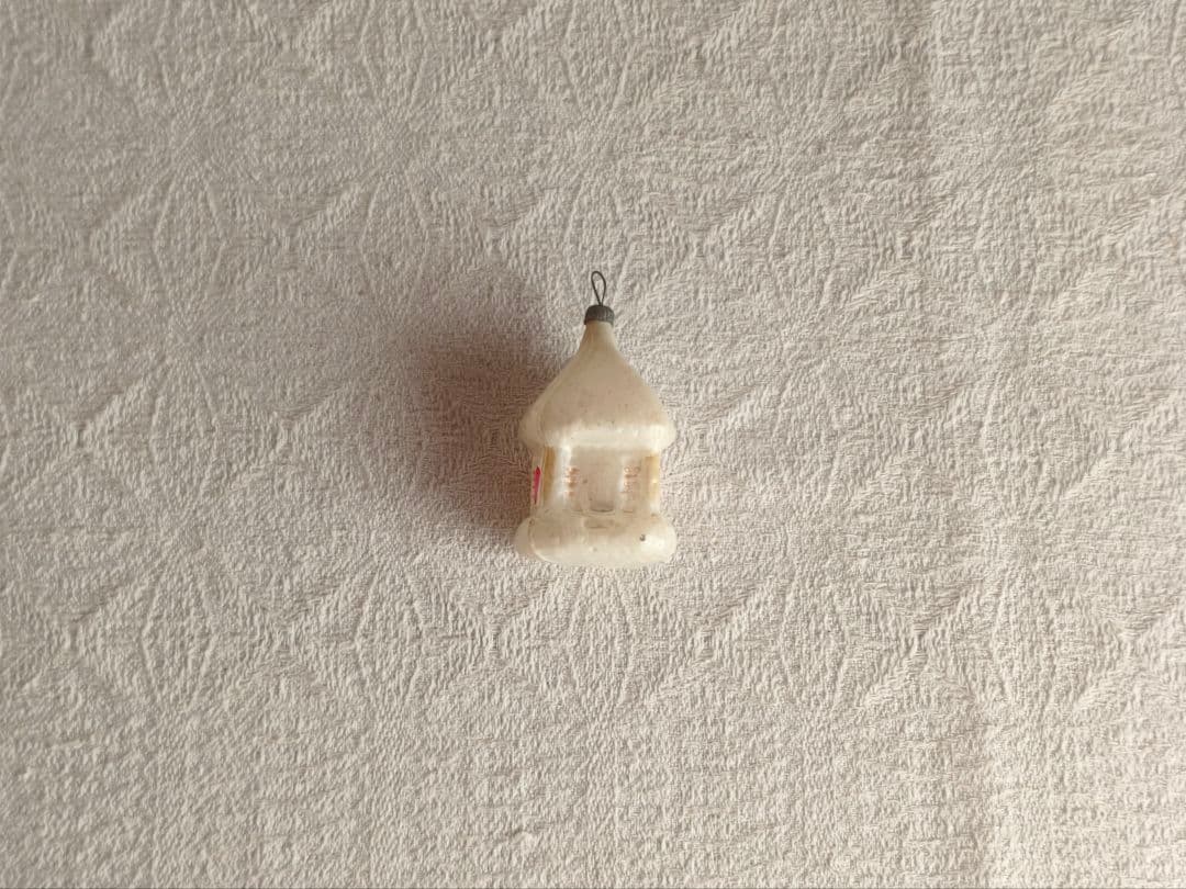 【ひまわり さま】vintage ornament ❀ かわいい 赤いおうち