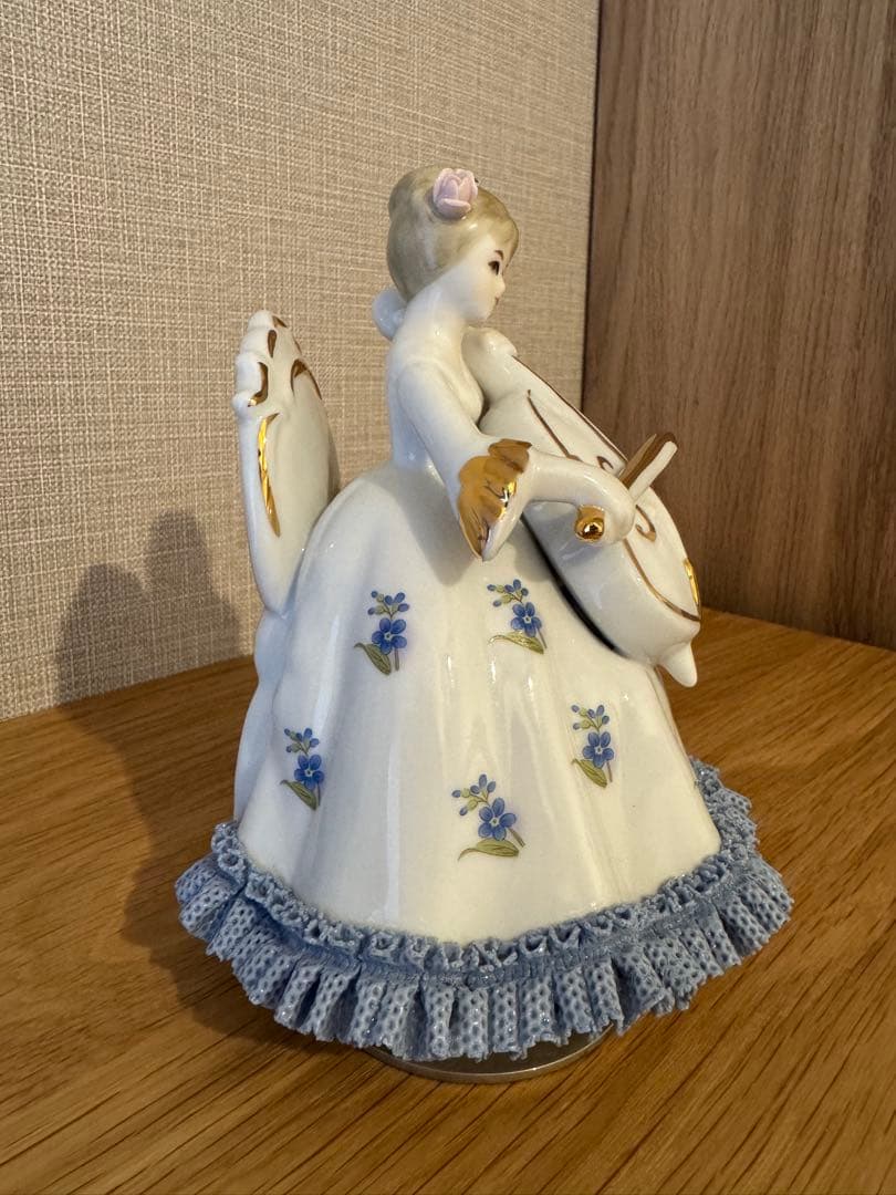 花のワルツ チェロを持つ女性のオルゴール Nidec