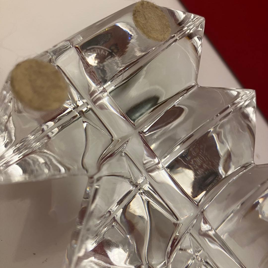 美品★Baccarat バカラ フォトフレーム 写真立て　ミラースタンド　箱付き