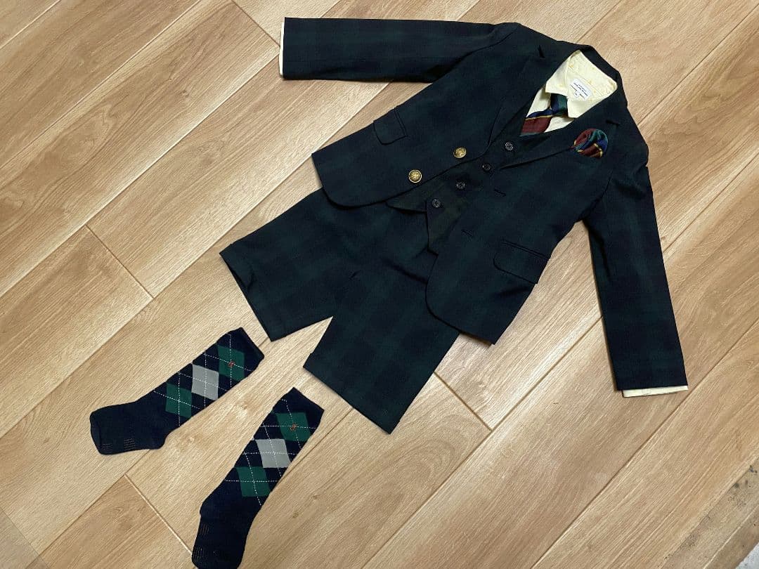 【KAZE】7点極美品green label relaxingスーツ