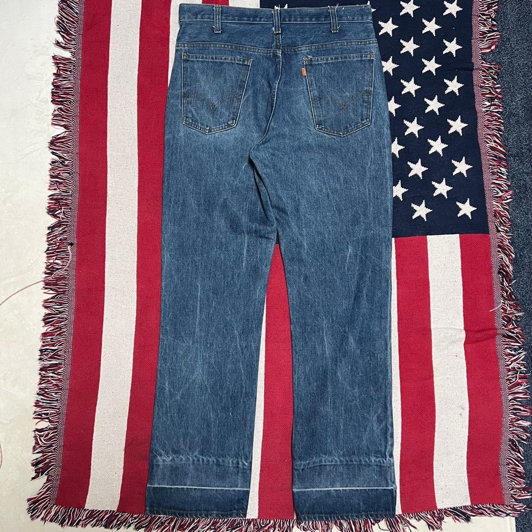 USA製 ボタン裏8 66後期 Levi's リーバイス519 ストレート
