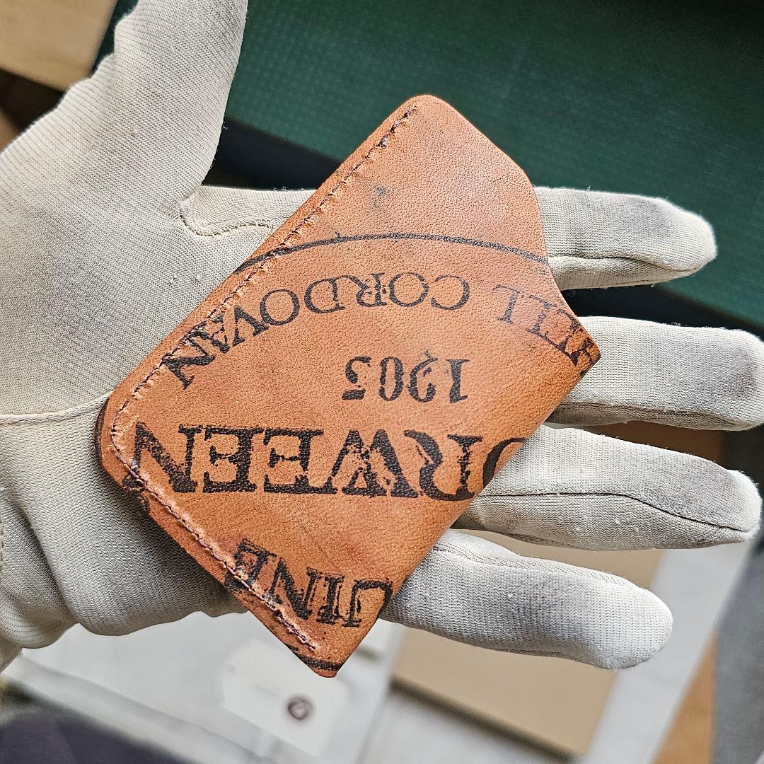 未使用 カードケース CORDOVAN シェルコードバン コードバン ホーウィン