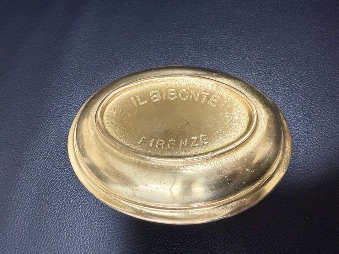 ☆IL BISONTE☆アシュトレイ 完売品 真鍮