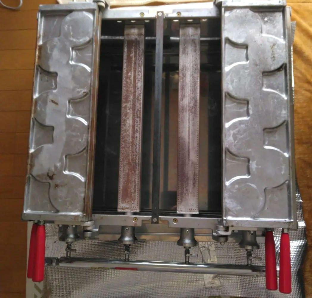 密元式焼饅頭機 2連 業務用機