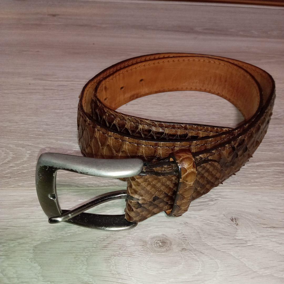 Reptile's House 　パイソン　レザーベルト