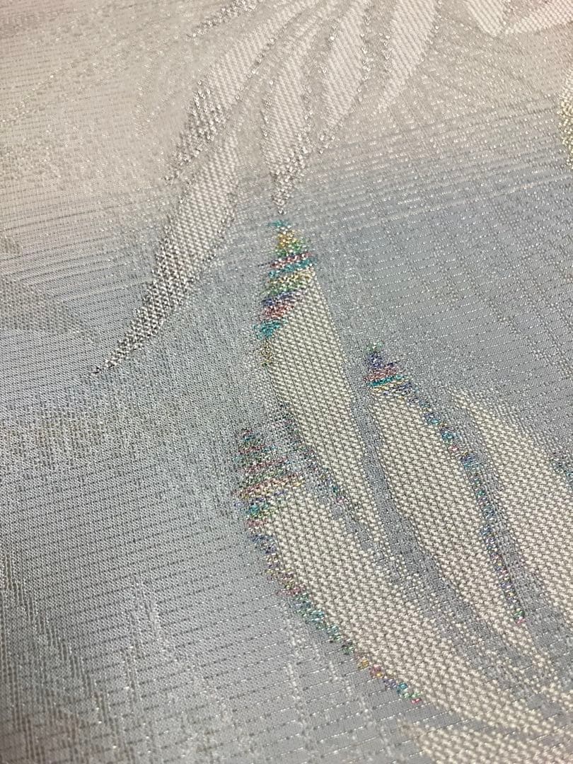 お仕立て上がり名古屋帯　新品未使用品　正絹　西陣織　No.349