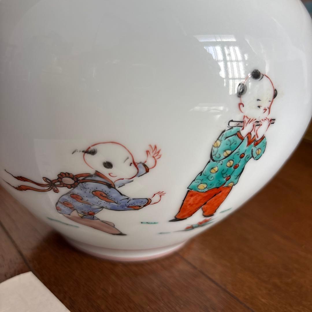 村島雪山　花瓶