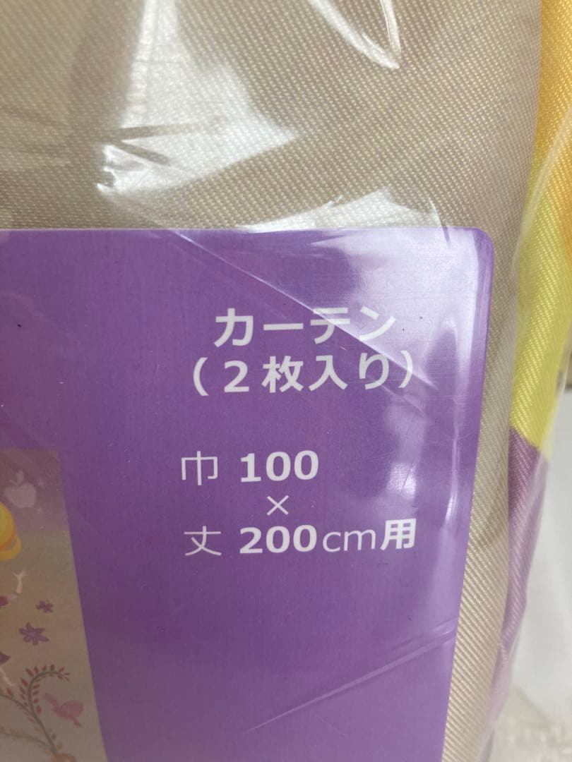 東京ディズニーシー ラプンツェルカーテン 2枚入り