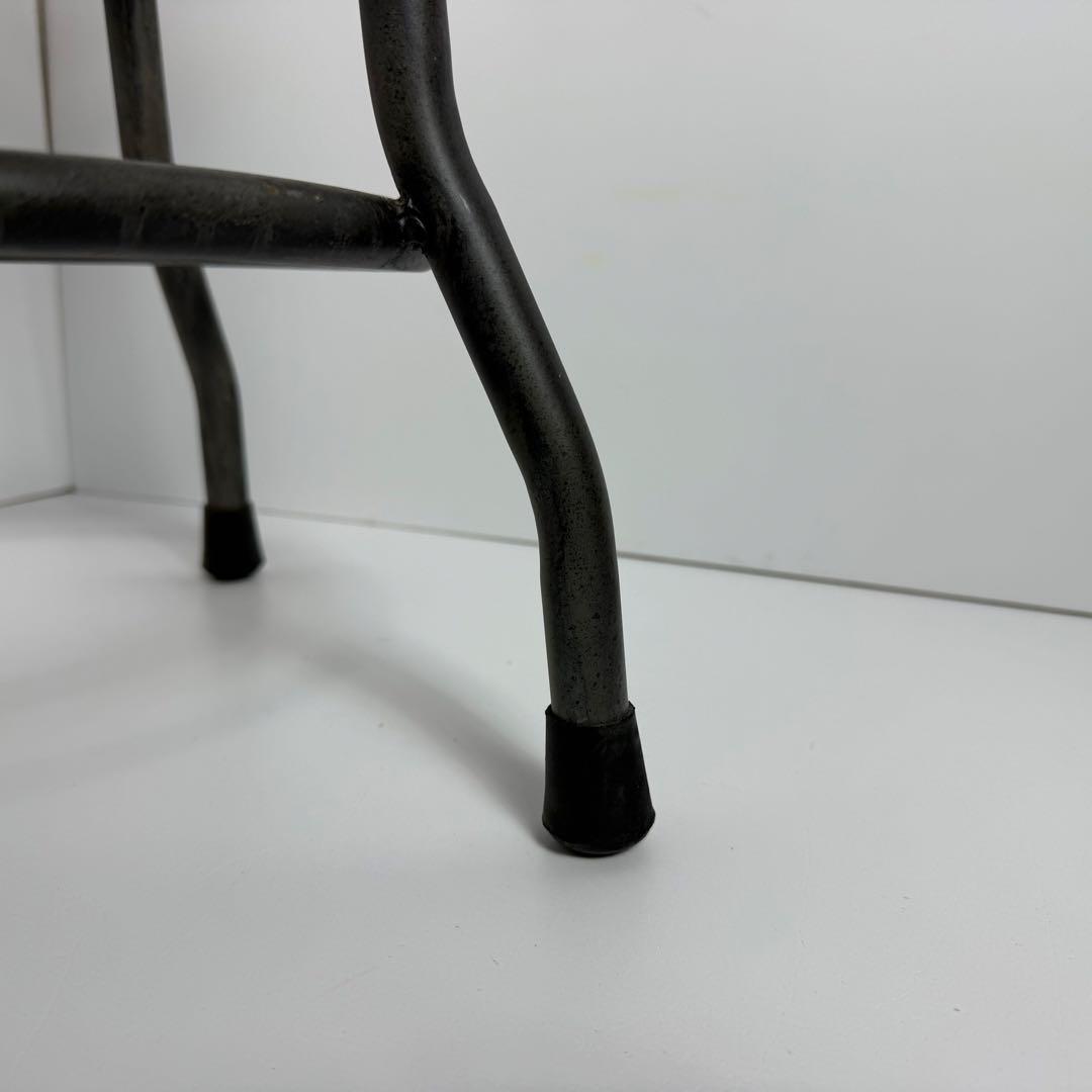 マディ ビンテージ アイアンスツール チェア　アジアン