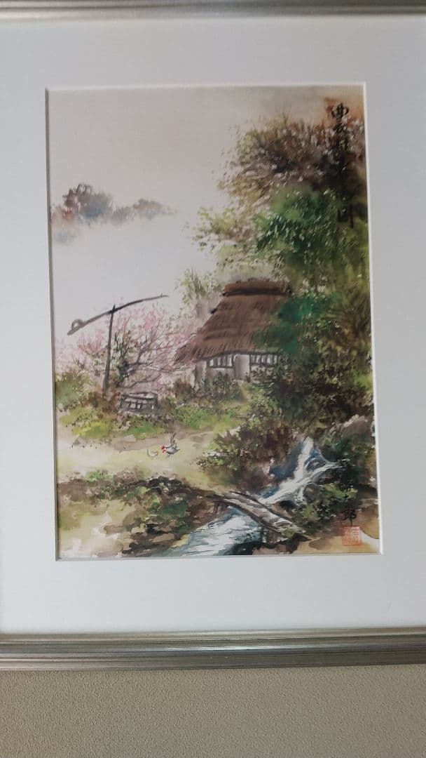 日本画水彩画⑨