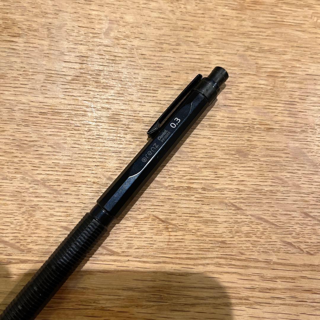 Pentel オレンズネロ 限定色　ブルーブラック0.3mm 箱付き