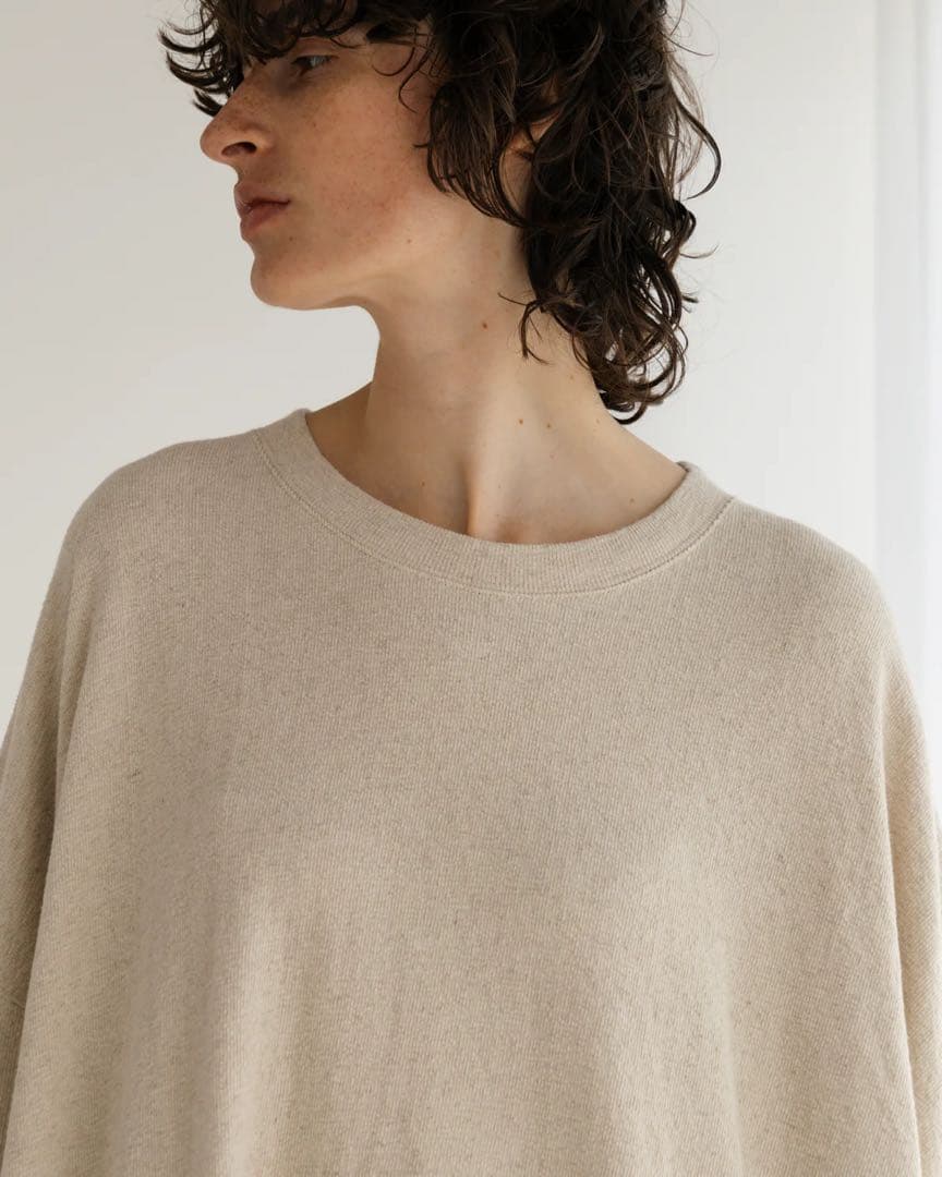 Y.S♡　BIYOMA COTTON LINEN RIB PULLOVER