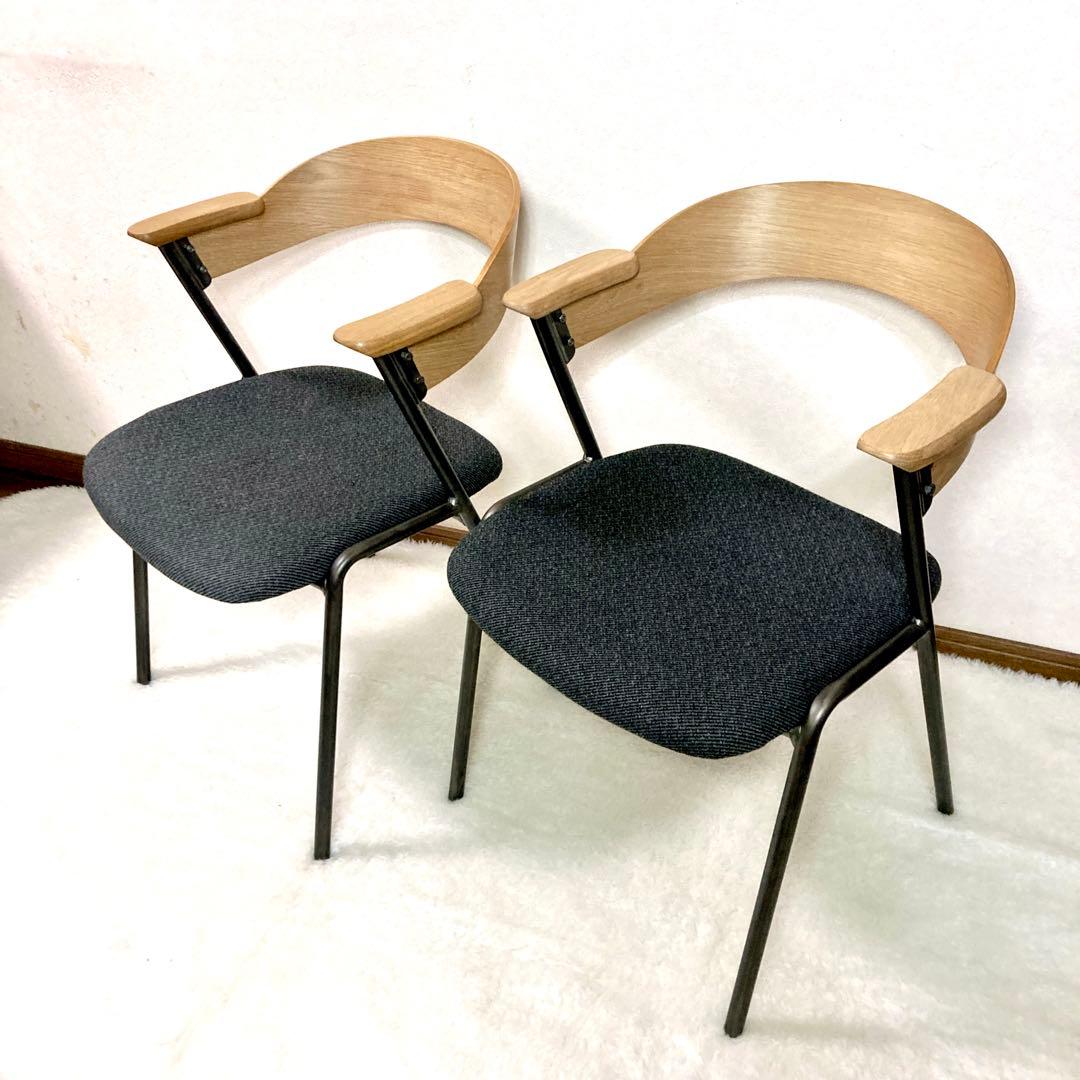 【良品✨】 アデペシュ a.depeche ダニス ショートアームチェア　②