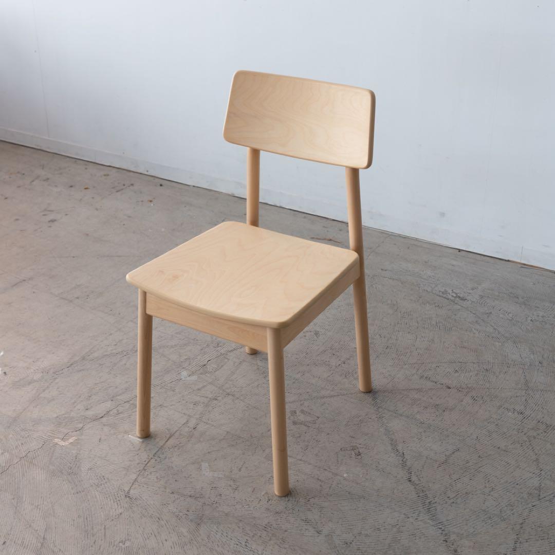 ダイニングチェア　バーチ材