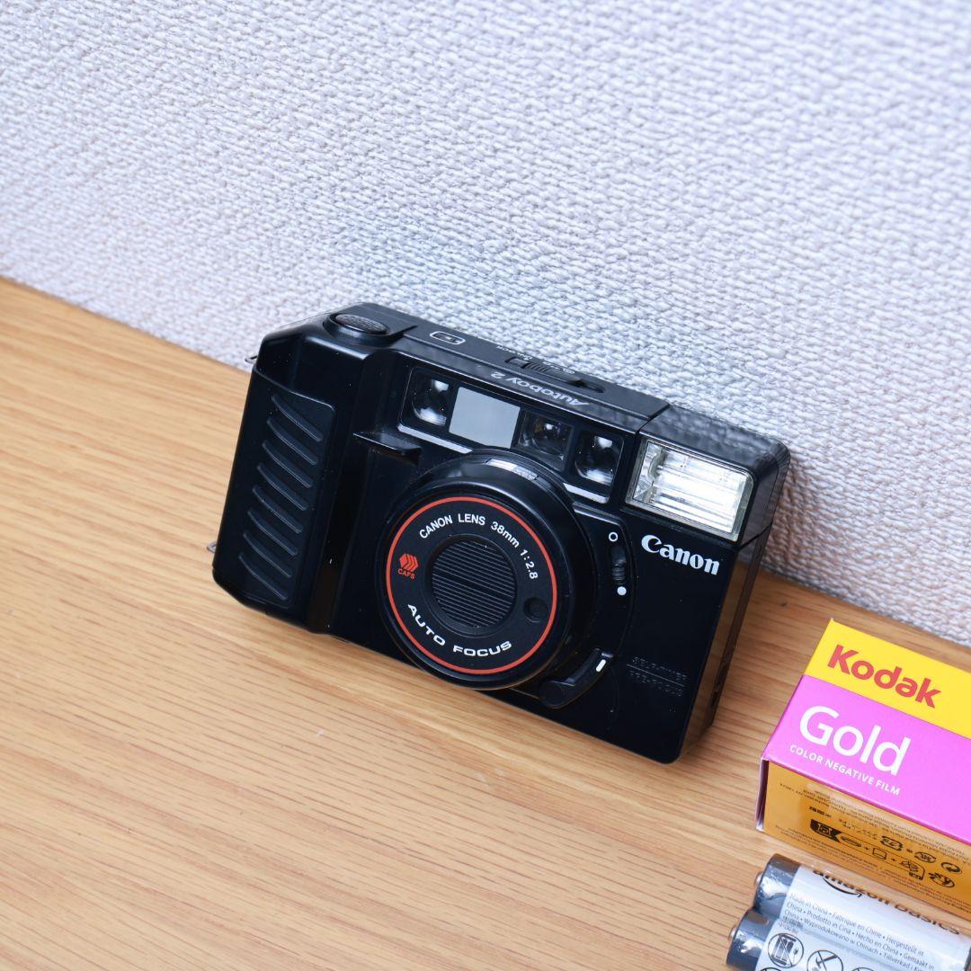フィルムカメラ Canon Autoboy2フィルム電池付き