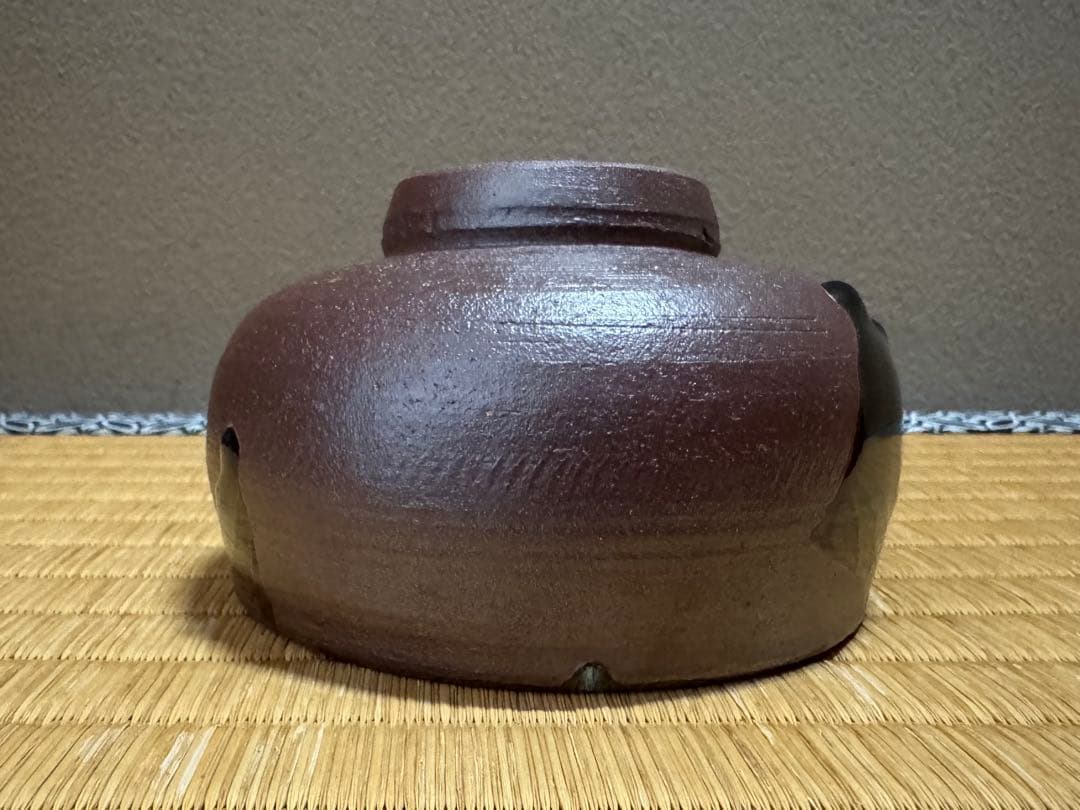 人間国宝金城次郎 歪型茶碗 本物保証