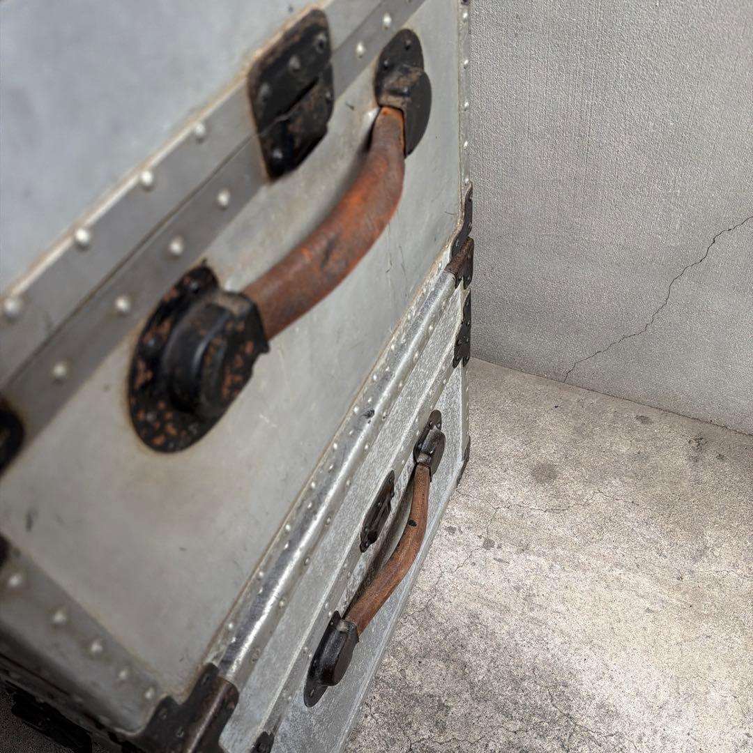 オールドヴィンテージ　nikkoku kogyo アルミトランクケース