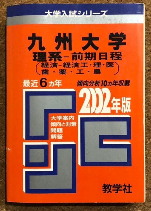 九州大学 過去問 赤本 青本 九大オープン模試 1990〜2008年