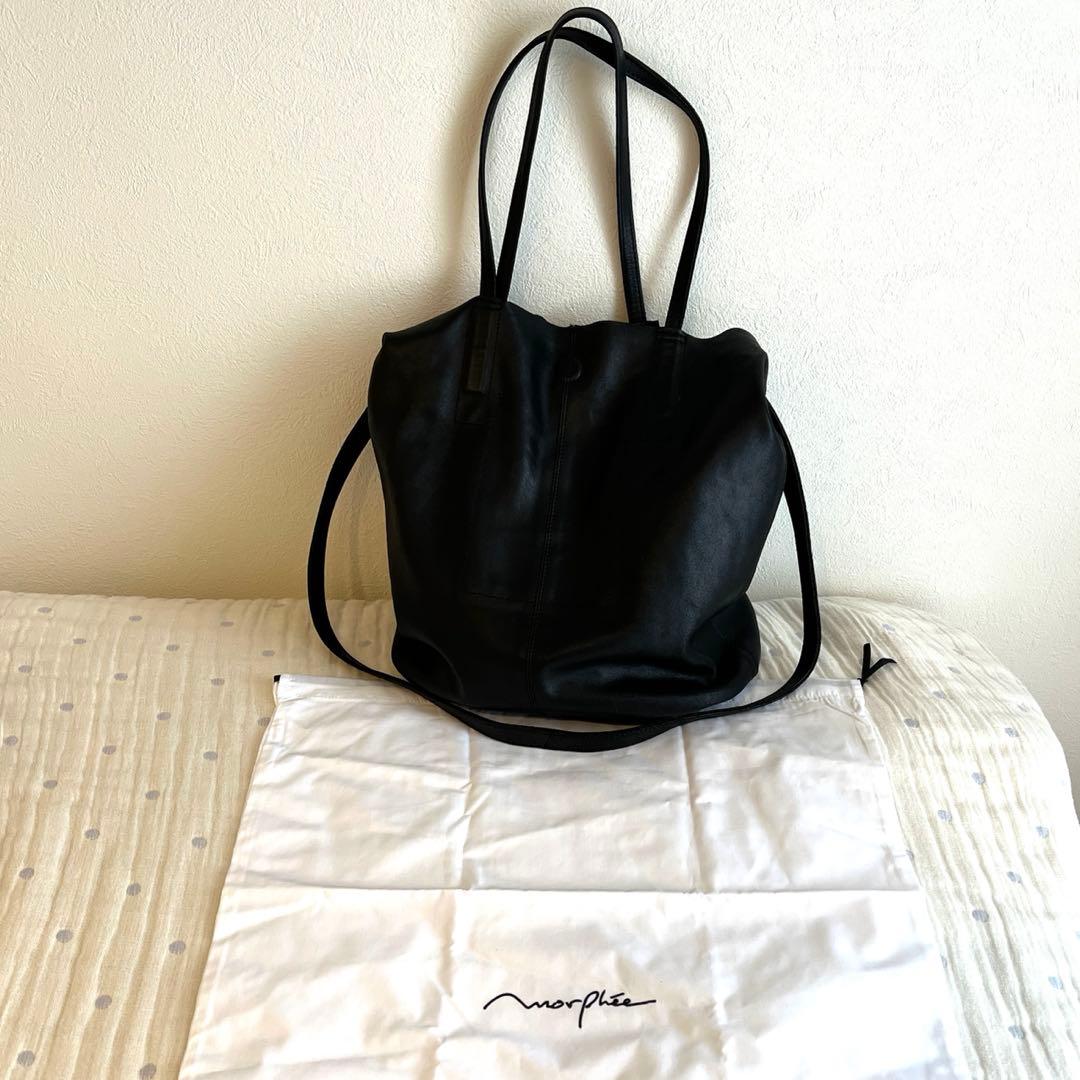 Morphée モルフェ ゴートレザーバッグ（Mサイズ、ショルダー SHORT）