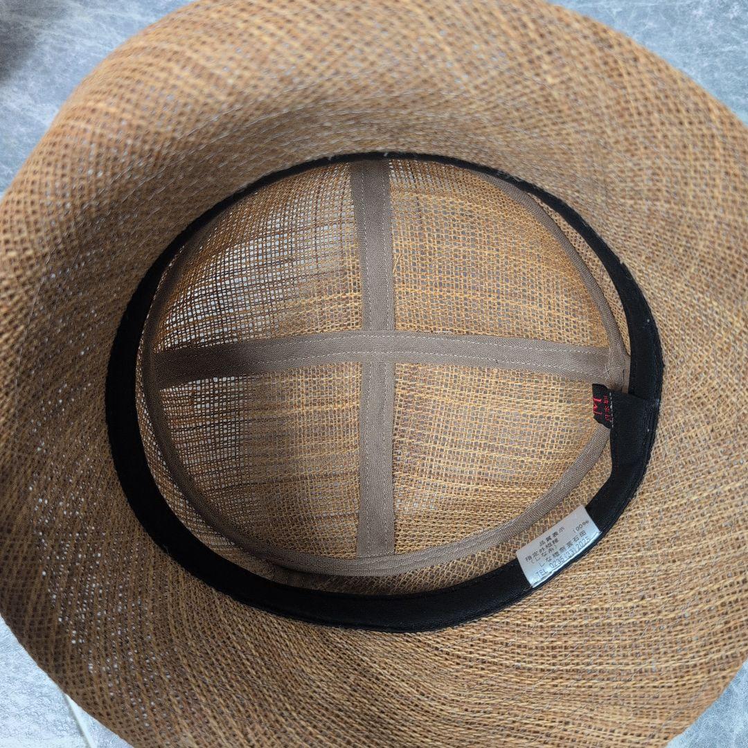 しな織創芸石田 ハット しな糸100% 日本製