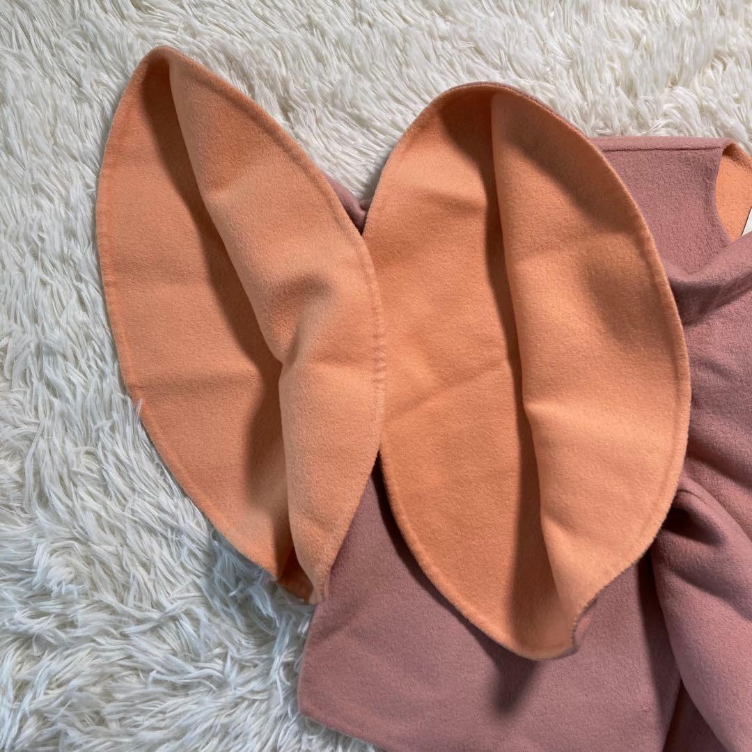 極美品 フェンディ ミンク×フォックスファーコサージュ ケープ ジャケット