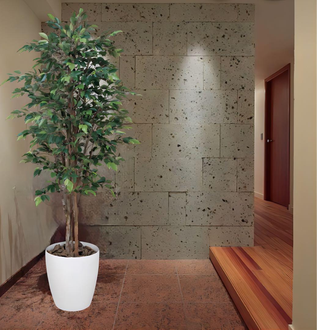 光触媒　人工観葉植物　フェイクグリーン　ロイヤルベンジャミン1.8