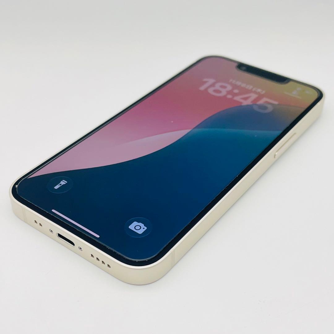 iPhone 13 mini 256GB スターライト　SIMロック解除済
