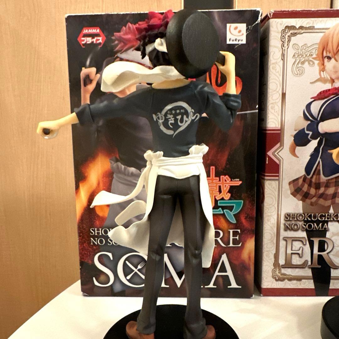 食戟のソーマ 幸平創真 薙切えりな フィギュア プライズ furyu