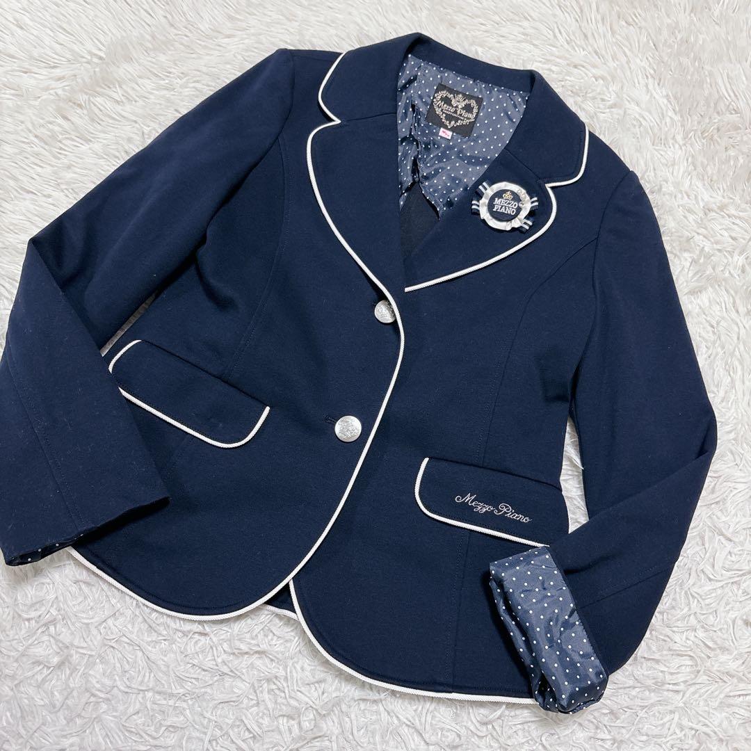 メゾピアノジュニア L160 LL165 フォーマル セレモニースーツワンピース