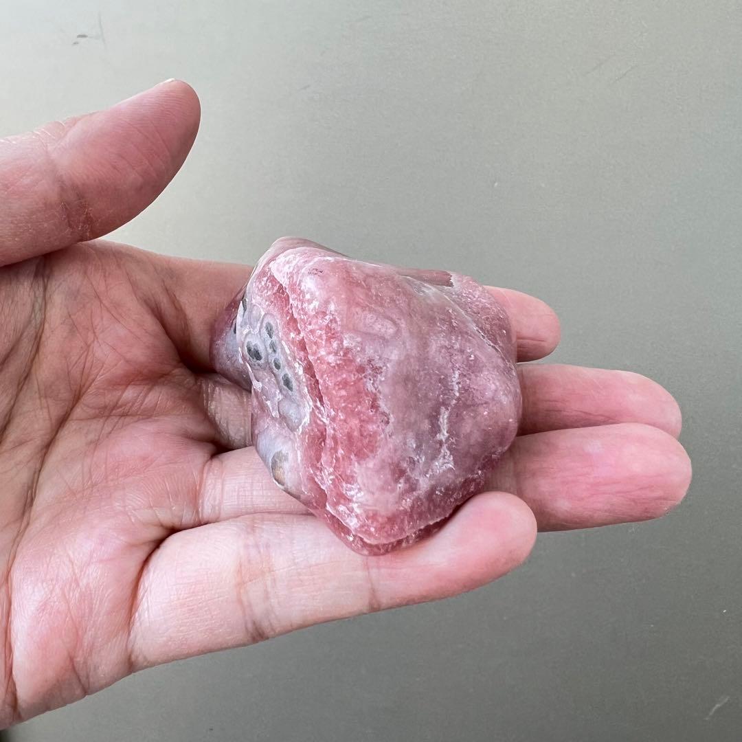 （Inca5）高品質アルゼンチン産インカローズ 磨き原石 天然石 飾り石