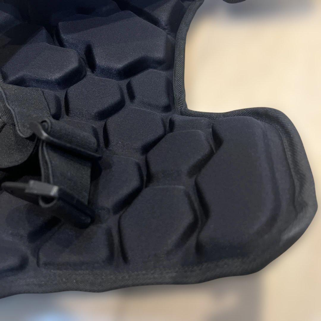 MizunoPro キャッチャー用 硬式 プロテクター ブラック