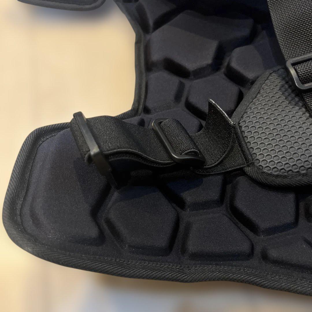 MizunoPro キャッチャー用 硬式 プロテクター ブラック