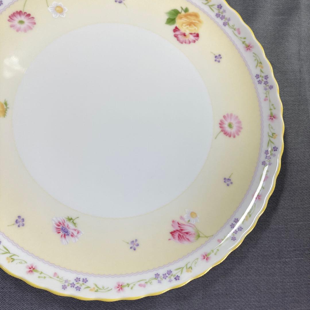 ノリタケ　ジュヌフレール　パーティーセット　プレート　ケーキ皿　取り皿　花