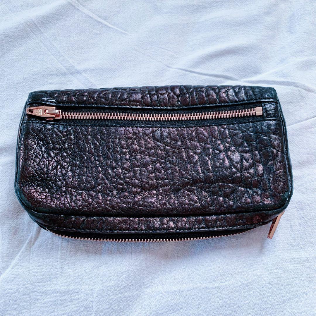 【新品】alexanderwang アレキサンダーワン 長財布 クラッチバッグ
