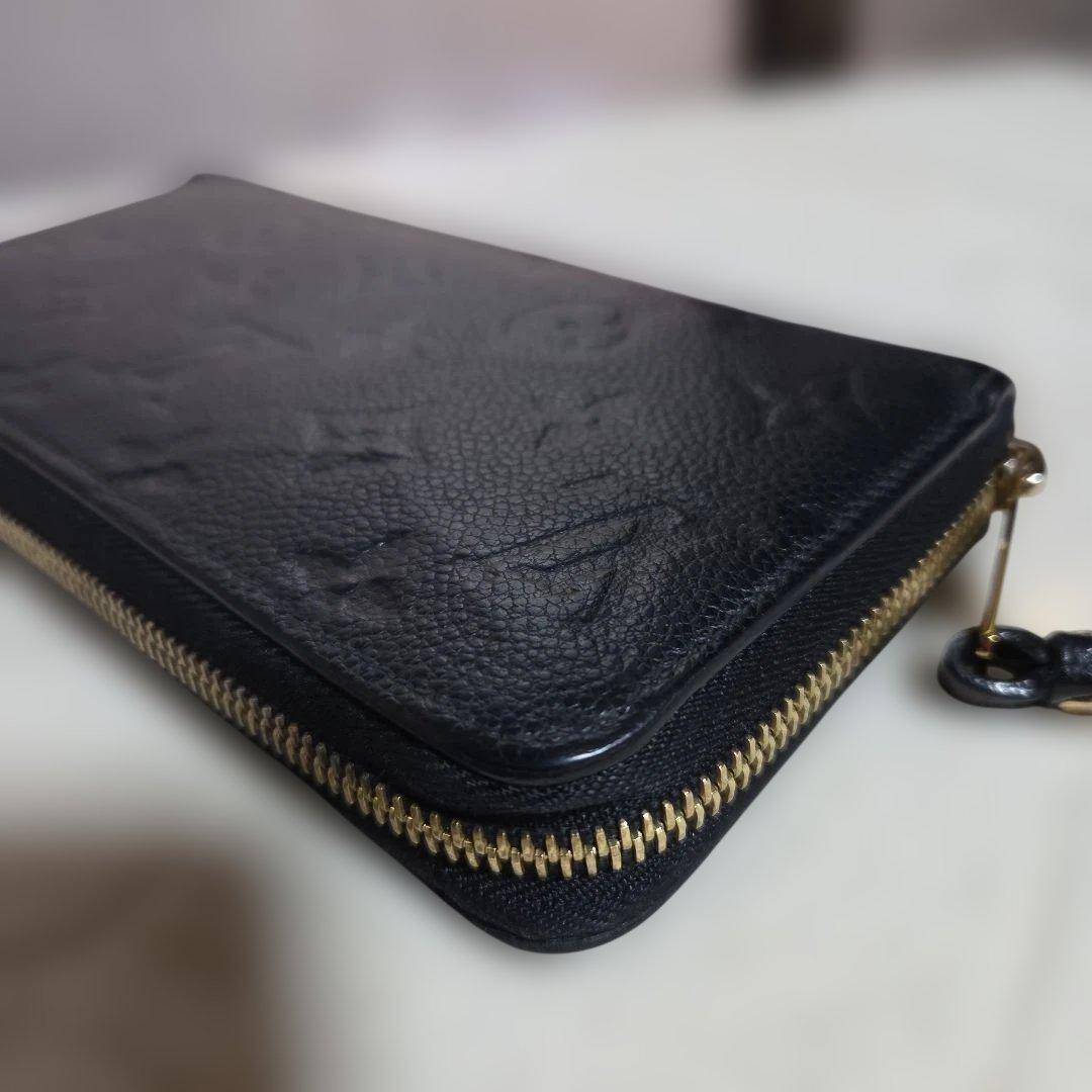 Louis Vuitton アンプラントジッピーウォレット★ブラック長財布