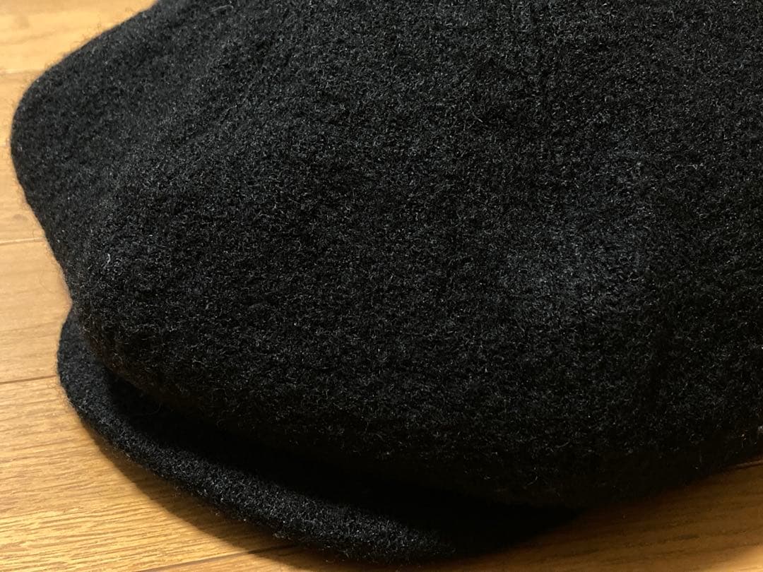 RUDE GALLERY ビッグ キャスケット 3 黒 ウール ブラック