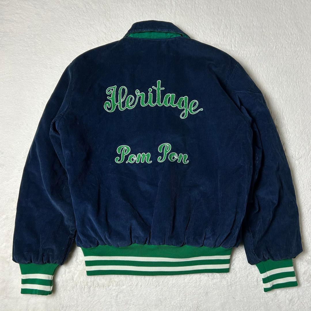 希少‼️ 90's USA製 襟付きコーデュロイスタジャン アワードジャケット