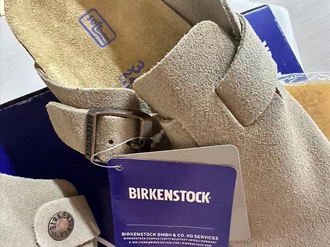 美品 BIRKENSTOCK ビルケンシュトック ボストン 24cm .j