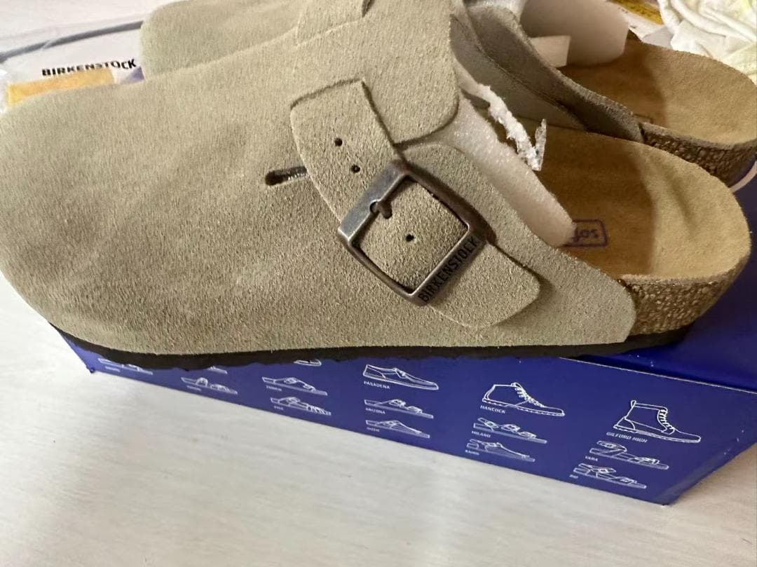 美品 BIRKENSTOCK ビルケンシュトック ボストン 24cm .j